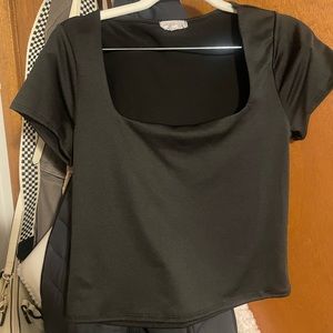 Women’s Square Neck Crop Top